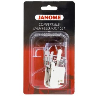 Janome Convertible Even Feed Foot Set - Low Shank